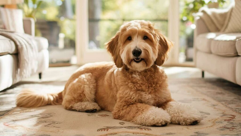 mini Goldendoodle puppy